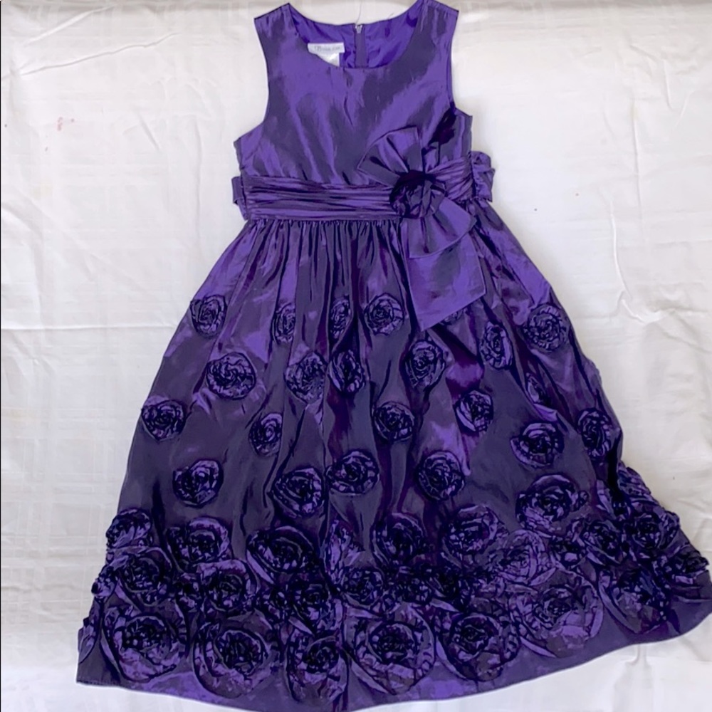 Girls Dress Bonnie Jean Purple size 10